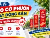 Dịch Vụ Treo Cờ Phướn Bất Động Sản – In Phướn Nhanh 24/7