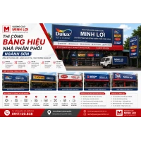 Thi Công Bảng Hiệu Nhà Phân Phối Ngành Sơn Chuyên Nghiệp Toàn Quốc
