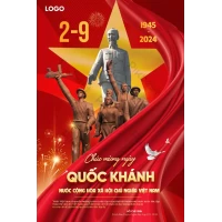 In Poster Chào Mừng Lễ Quốc Khánh 2/9