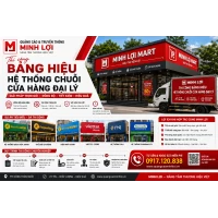 Thi công bảng hiệu hệ thống chuỗi cửa hàng đại lý