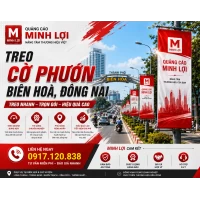 Treo Cờ Phướn Biên Hoà, Đồng Nai - Treo Nhanh Trọn Gói 
