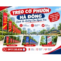 Treo Cờ Phướn Hà Đông, Hà Nội – Dịch Vụ Quảng Cáo Ngoài Trời