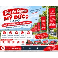 Treo Cờ Phướn Mỹ Đức, Hà Nội – Treo Phướn Quảng Cáo Ngoài Trời 