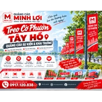 Treo Cờ Phướn Phường Tây Hồ, Hà Nội – Giá Rẻ