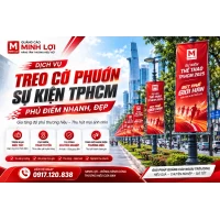 Treo Cờ Phướn Sự Kiện TPHCM – Phủ Điểm Nhanh, Đẹp