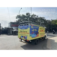 Chạy Roadshow Bến Tre - Quảng Cáo Taxi Bến Tre, Xe Tải