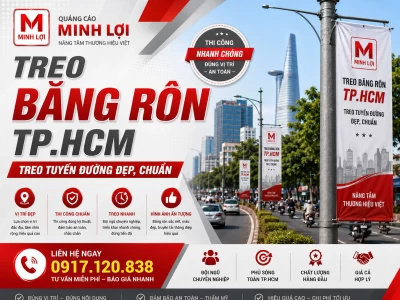 Dịch Vụ Treo Băng Rôn TPHCM – Thi Công Trọn Gói