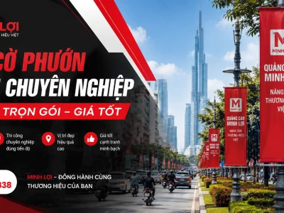Treo Cờ Phướn TPHCM Chuyên Nghiệp – Xin Phép Trọn Gói, Giá Tốt