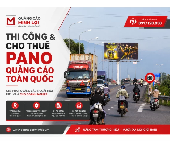 Thi Công & Cho Thuê Pano Quảng Cáo Toàn Quốc