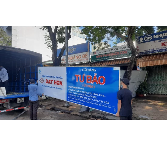 Bảng Hiệu Nhà Phân Phối VLXD – Tăng Nhận Diện Thương Hiệu Toàn Quốc