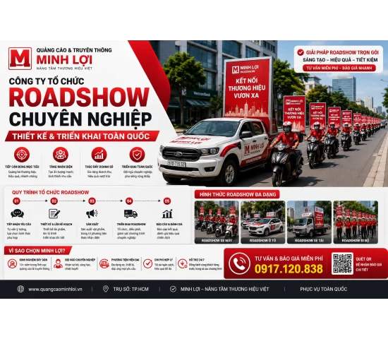 Công Ty Tổ Chức Roadshow Chuyên Nghiệp – Thiết Kế & Triển Khai Toàn Quốc