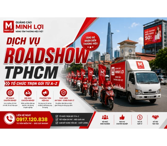 Dịch Vụ Roadshow TPHCM – Tổ Chức Trọn Gói Từ A–Z