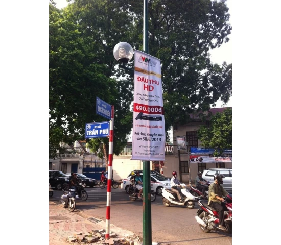 Treo cờ phướn Kontum