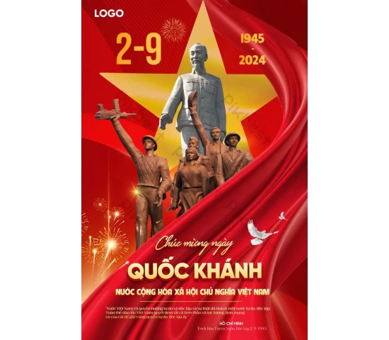 In Poster Chào Mừng Lễ Quốc Khánh 2/9
