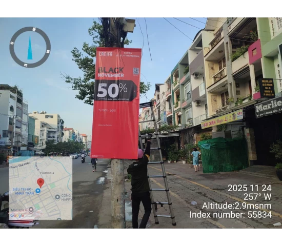 Treo cờ phướn Gia Lai chuyên nghiệp