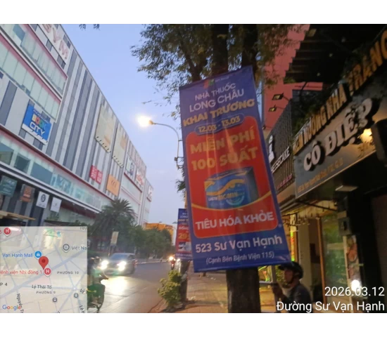 Treo Cờ Phướn Quận 5 Cho Shop, Showroom & Doanh Nghiệp