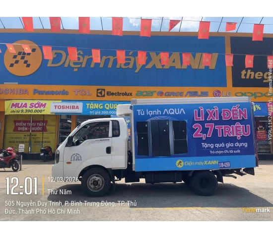 Thuê Roadshow Kiên Giang – Quảng Cáo Taxi, Xe Tải Thu Hút Khách Hàng Mạnh