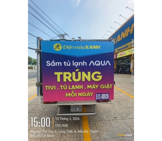 Tổ Chức Roadshow Long An – Dịch Vụ Quảng Cáo Taxi, Xe Tải