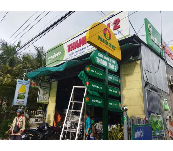Dịch Vụ Thi Công Bảng Hiệu Chuỗi Cửa Hàng - Giá Tại Xưởng