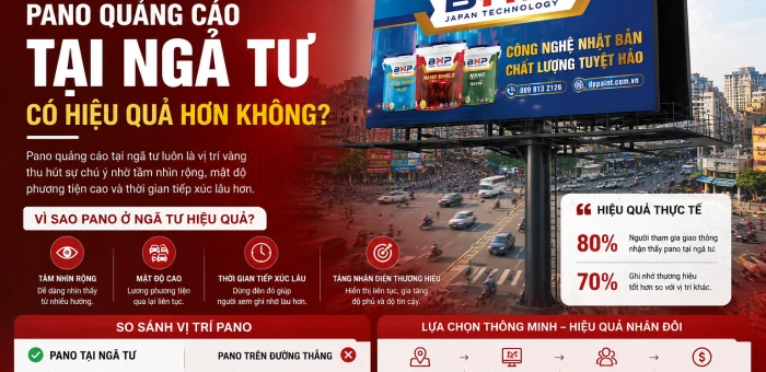 Pano Quảng Cáo Tại Ngã Tư Có Hiệu Quả Hơn Không?