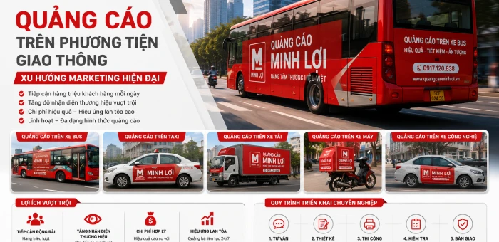 Quảng Cáo Trên Phương Tiện Giao Thông – Xu Hướng Marketing Trong 2026