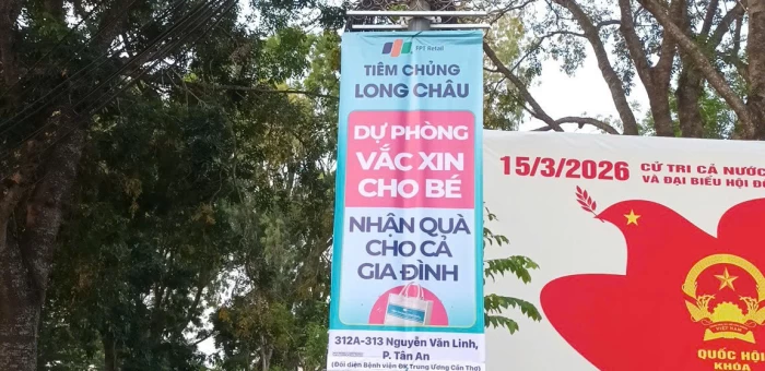Treo Cờ Phướn Bình Thạnh, TPHCM – Quảng Cáo Ngoài Trời tại TPHCM
