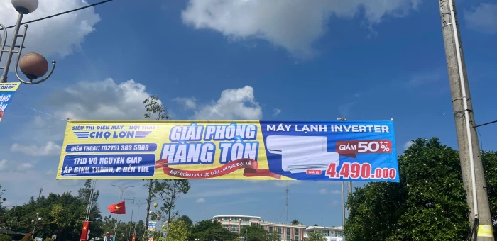 Treo Băng Rôn Quận 6 TP.HCM – Thi Công Nhanh, Giá Hợp Lý