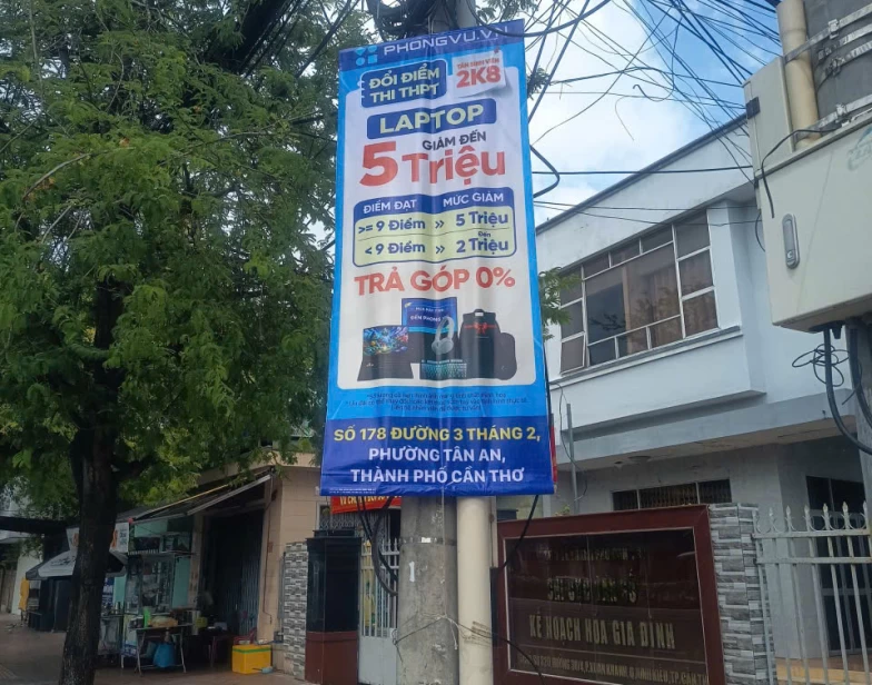 Treo Cờ Phướn Cần Thơ - In Phướn Nhanh 24/7