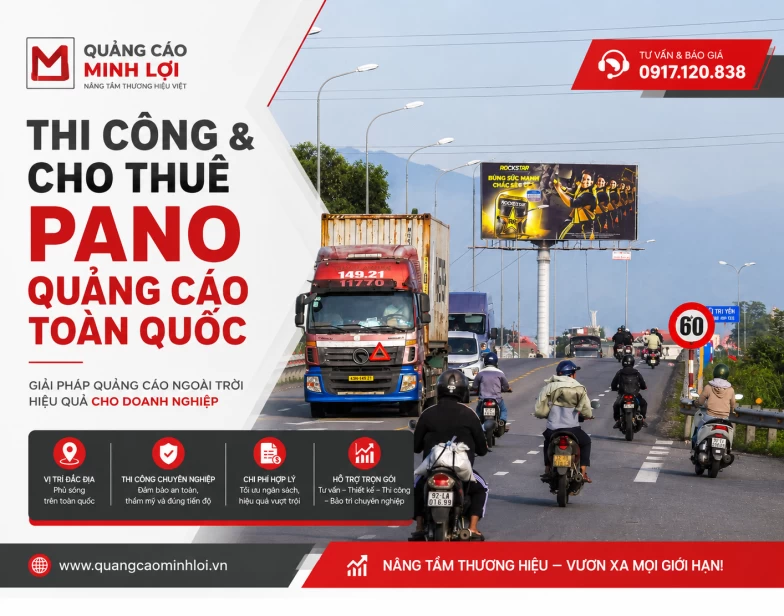 Thi Công & Cho Thuê Pano Quảng Cáo Toàn Quốc