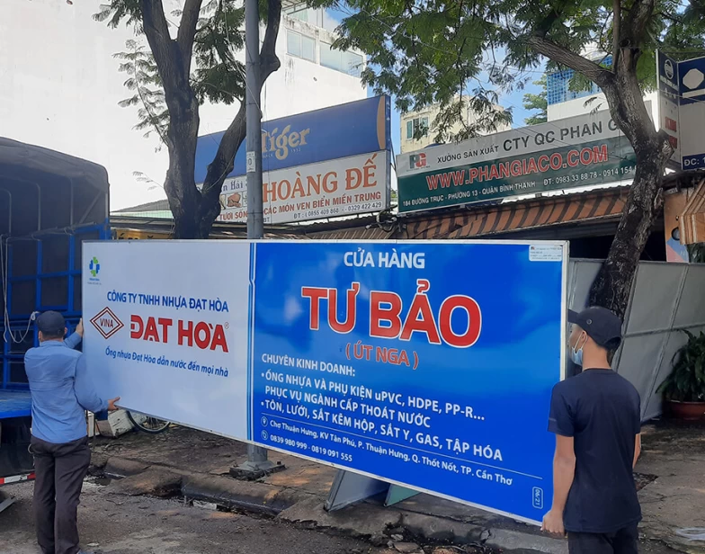 Bảng Hiệu Nhà Phân Phối VLXD – Tăng Nhận Diện Thương Hiệu Toàn Quốc