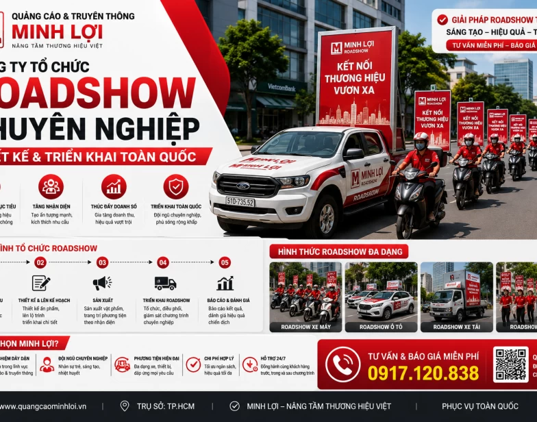 Công Ty Tổ Chức Roadshow Chuyên Nghiệp – Thiết Kế & Triển Khai Toàn Quốc