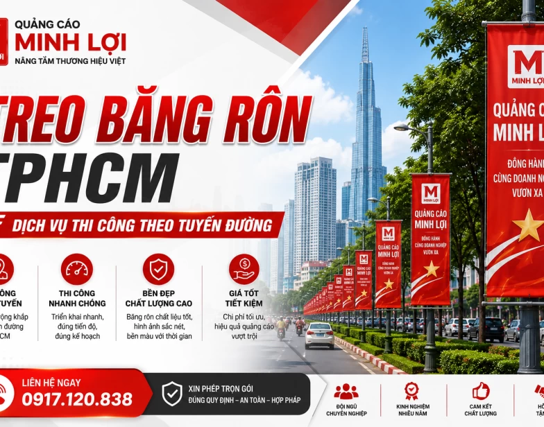Treo Băng Rôn TPHCM – Dịch Vụ Thi Công Theo Tuyến Đường