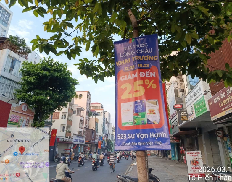 Treo Băng Rôn Quận 5 – Giải Pháp Quảng Cáo Ngoài Trời Hiệu Quả