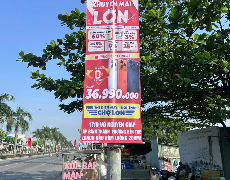 Treo Cờ Phướn Nam Định - Treo Băng Rôn Nam Định Quảng Cáo Hiệu Quả Tại Khu Dân Cư & Trung Tâm Thành Phố