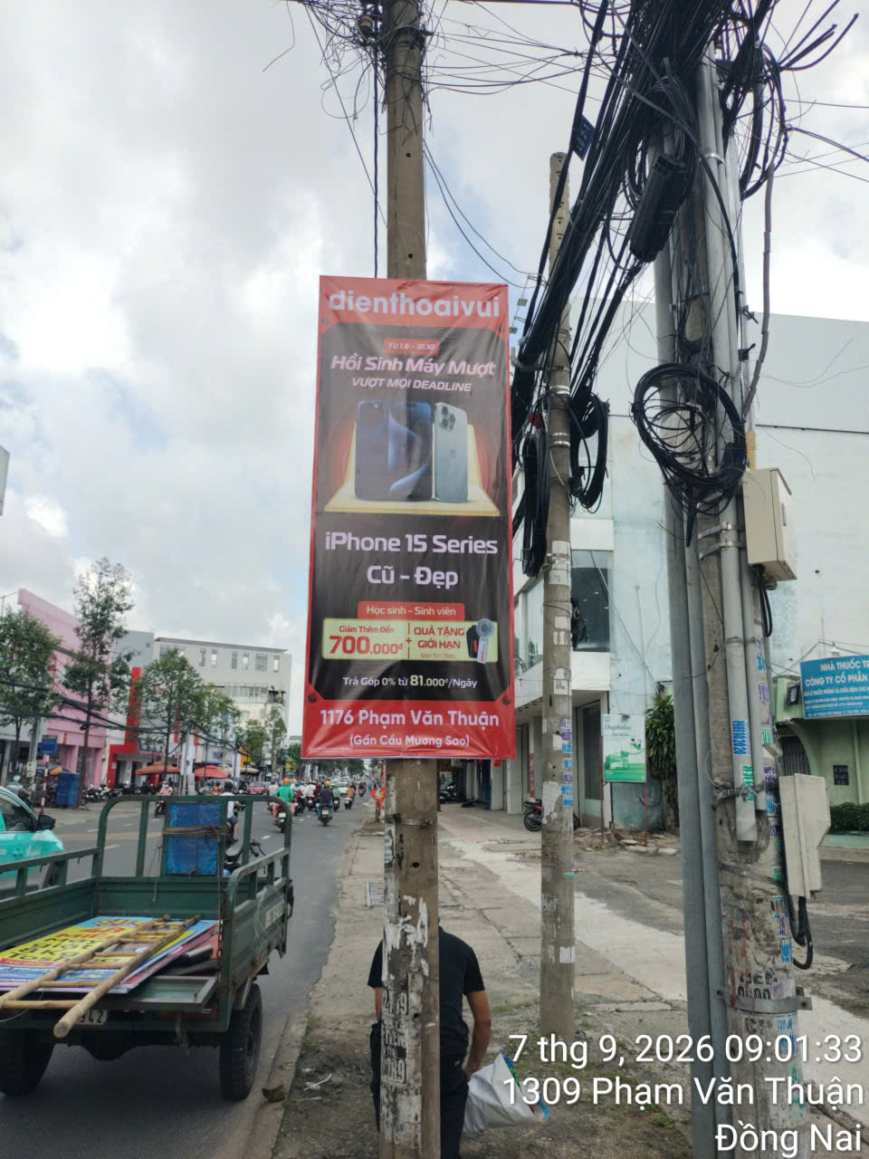 treo băng rôn quảng cáo