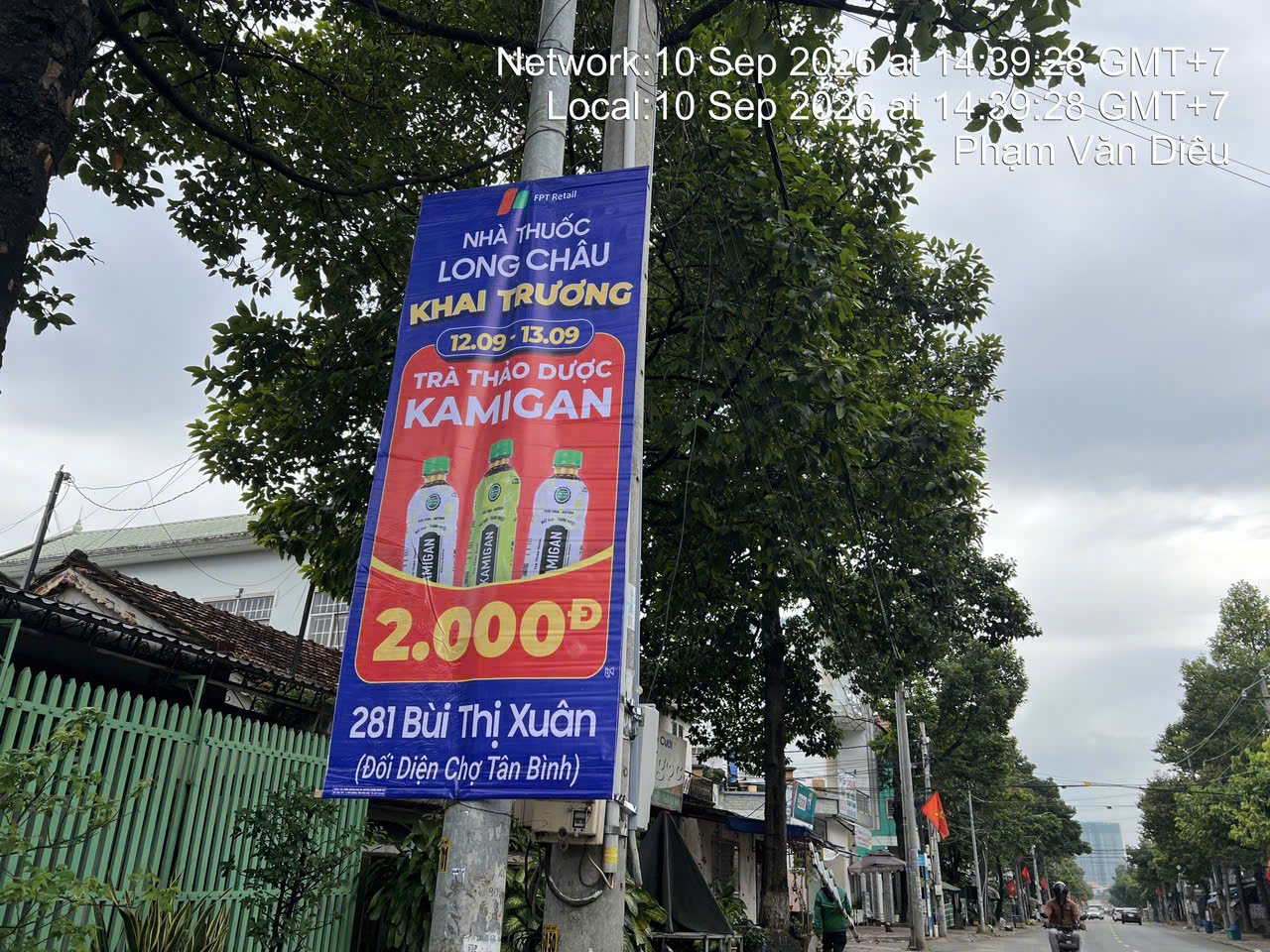 Treo phướn khai trương