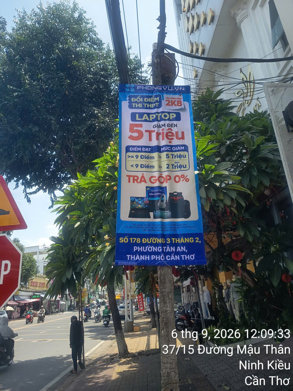 Treo cờ phướn cần thơ