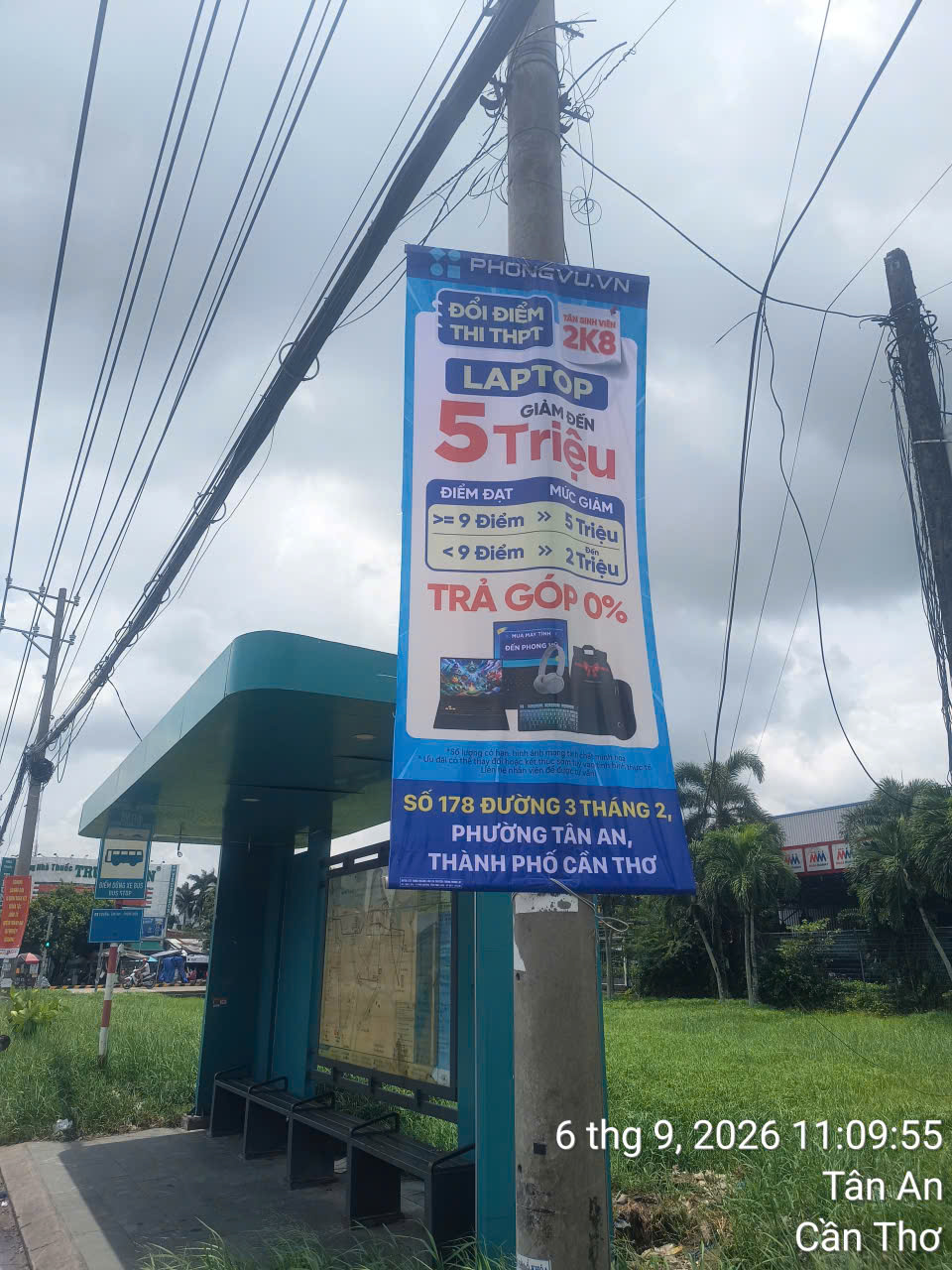 Treo cờ phướn cần thơ