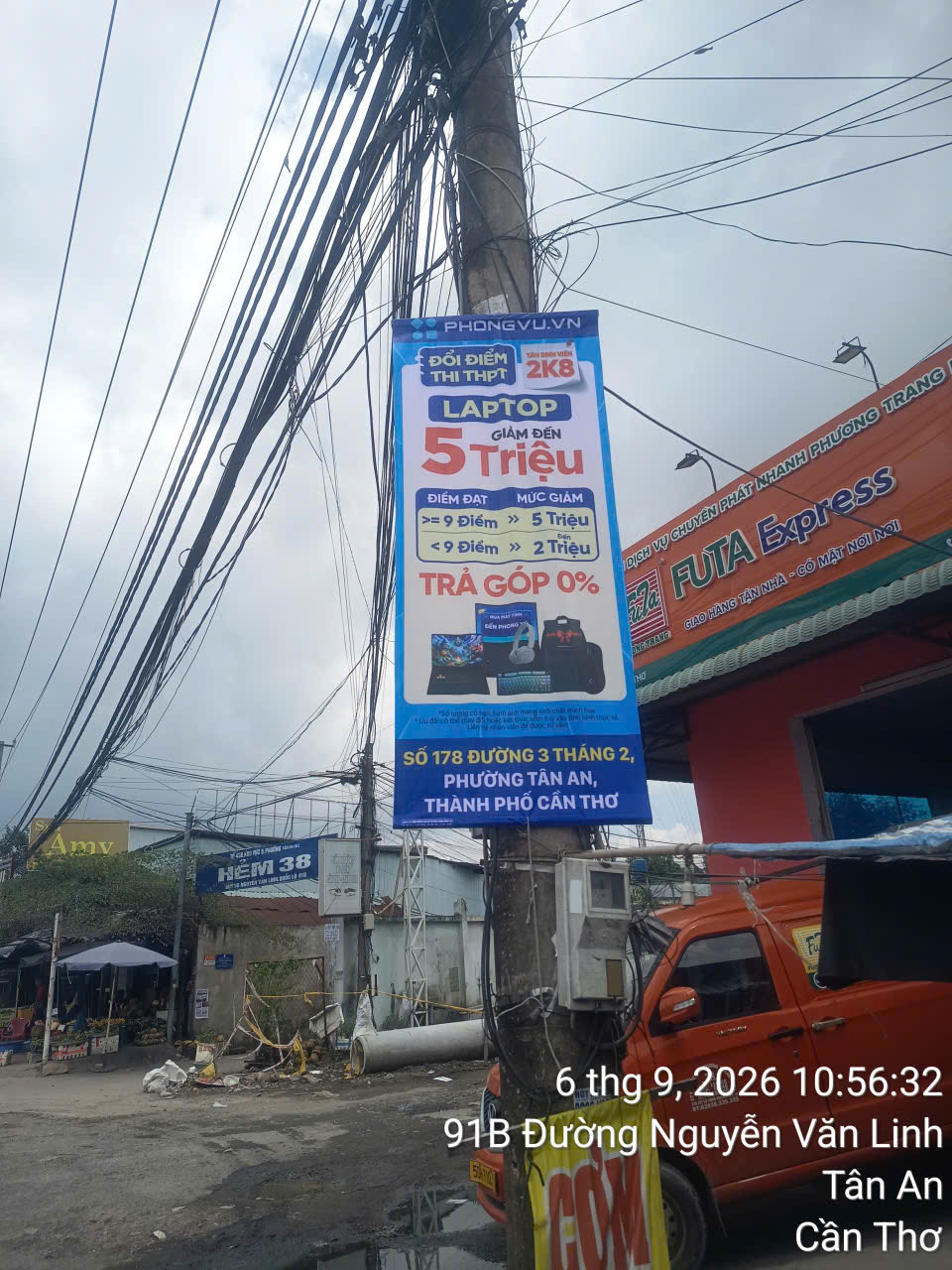 Treo cờ phướn