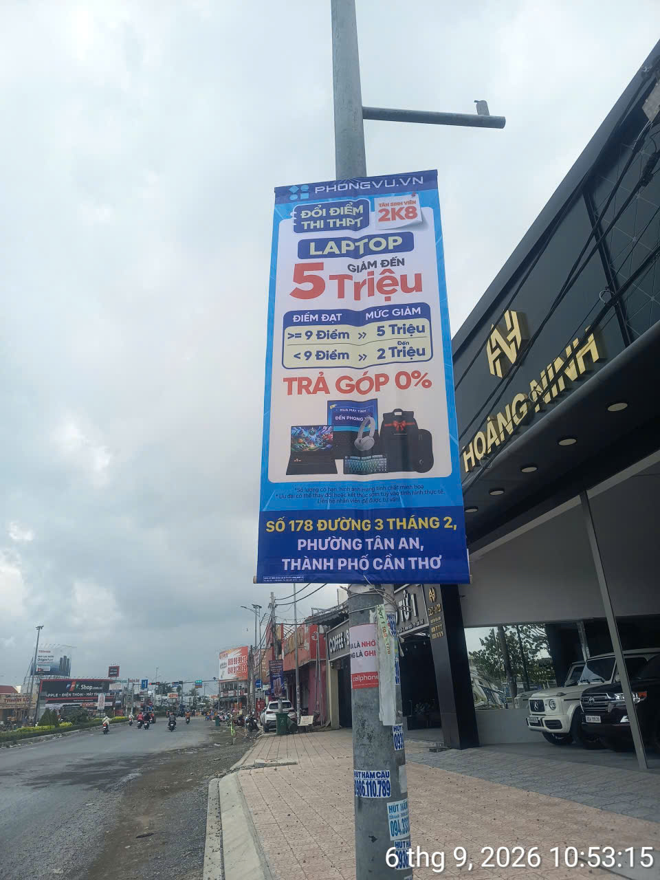Treo cờ phướn