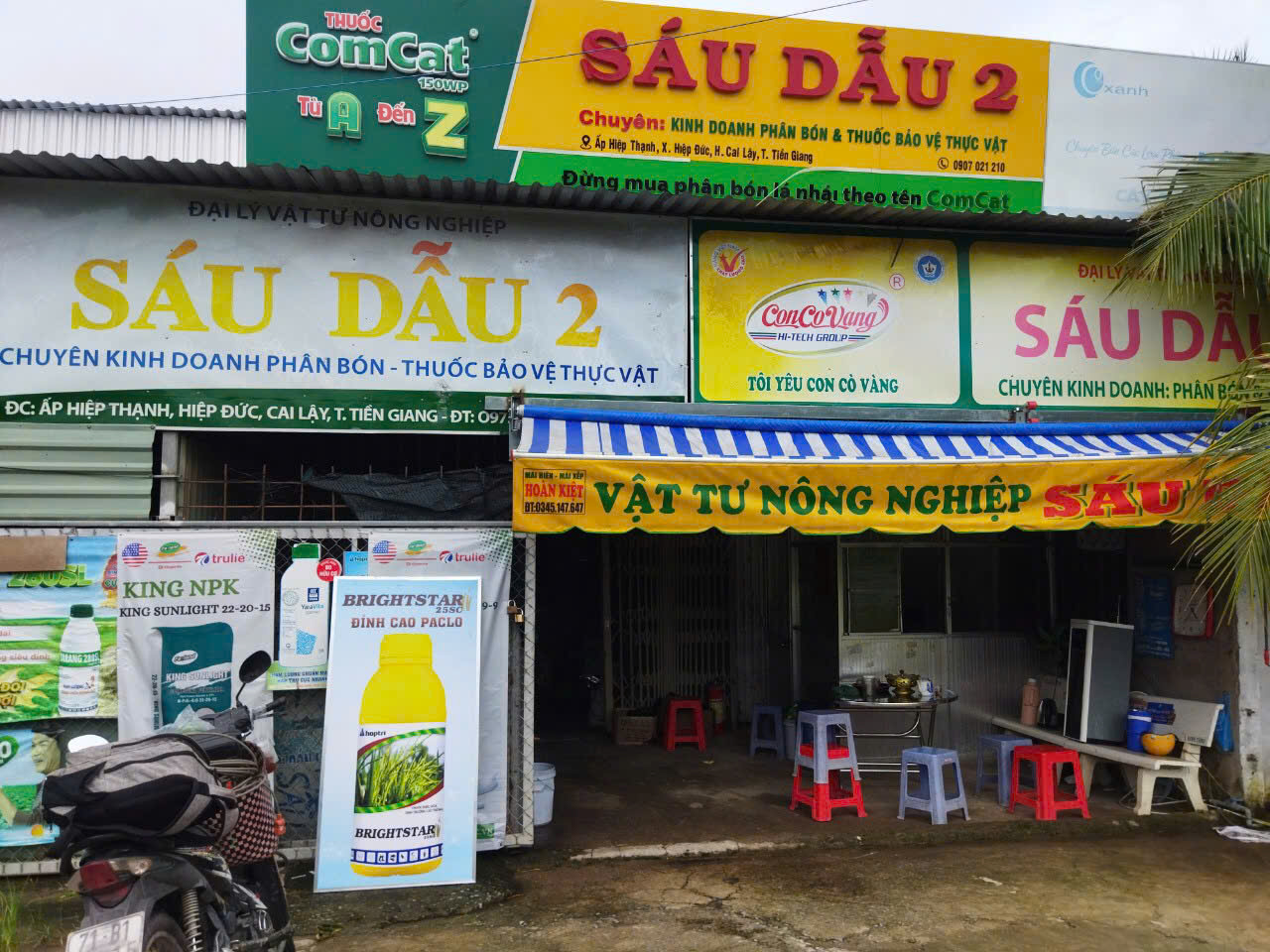 thi công bảng hiệu chuỗi