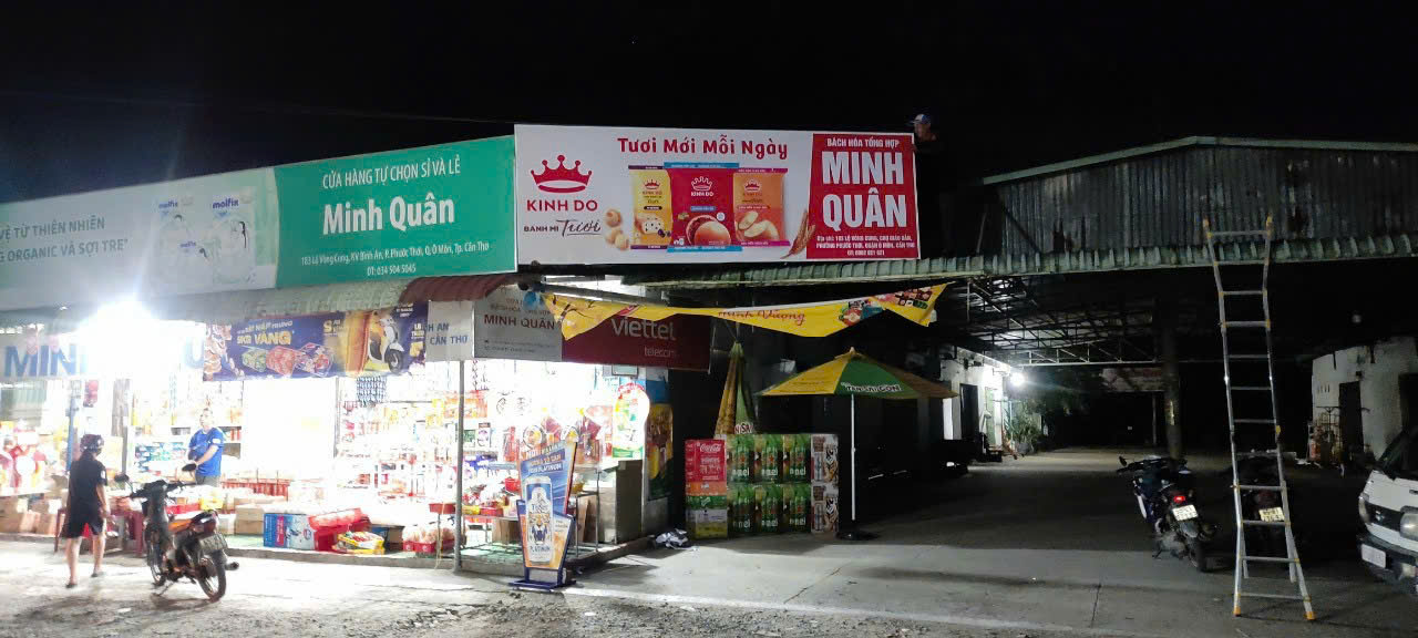 Thi công bảng hiệu chuỗi cửa hàng