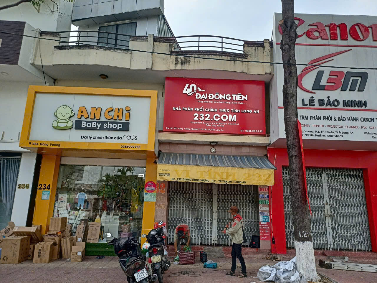 thi công bảng hiệu chuỗi
