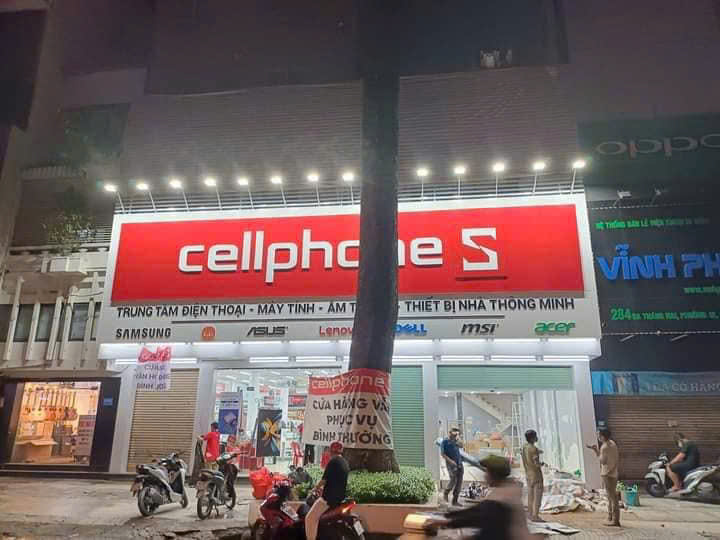 Thi công bảng hiệu chuỗi cửa hàng