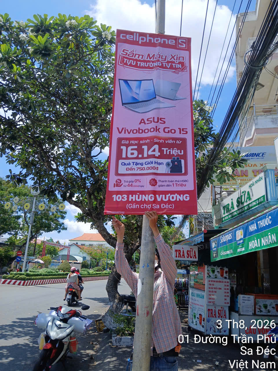 Thi công in phướn hà nội