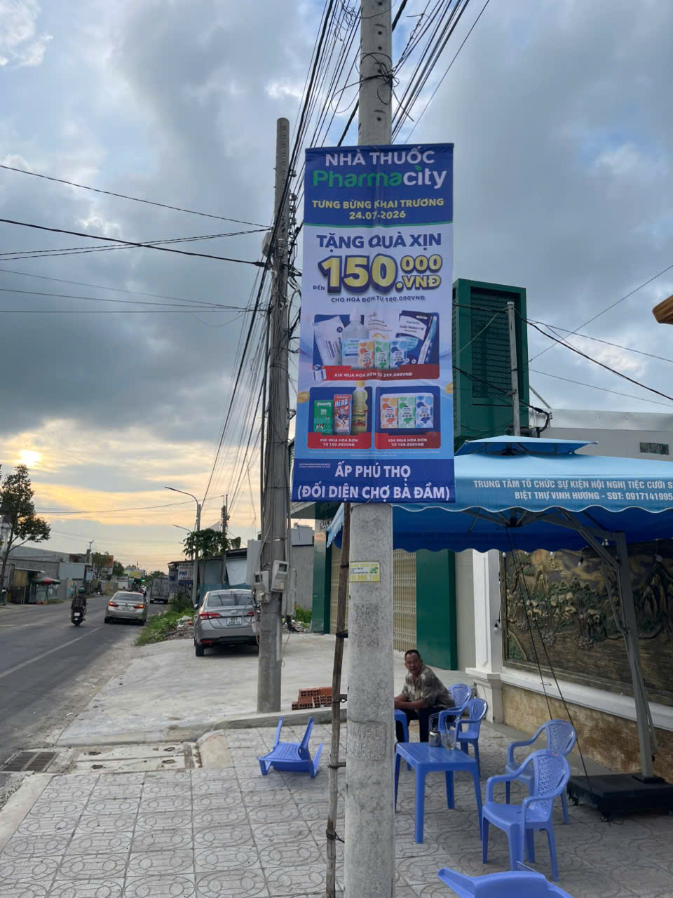 Treo cờ phướn lâm đồng