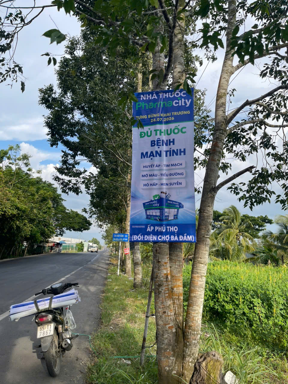 Treo cờ phướn hà nội