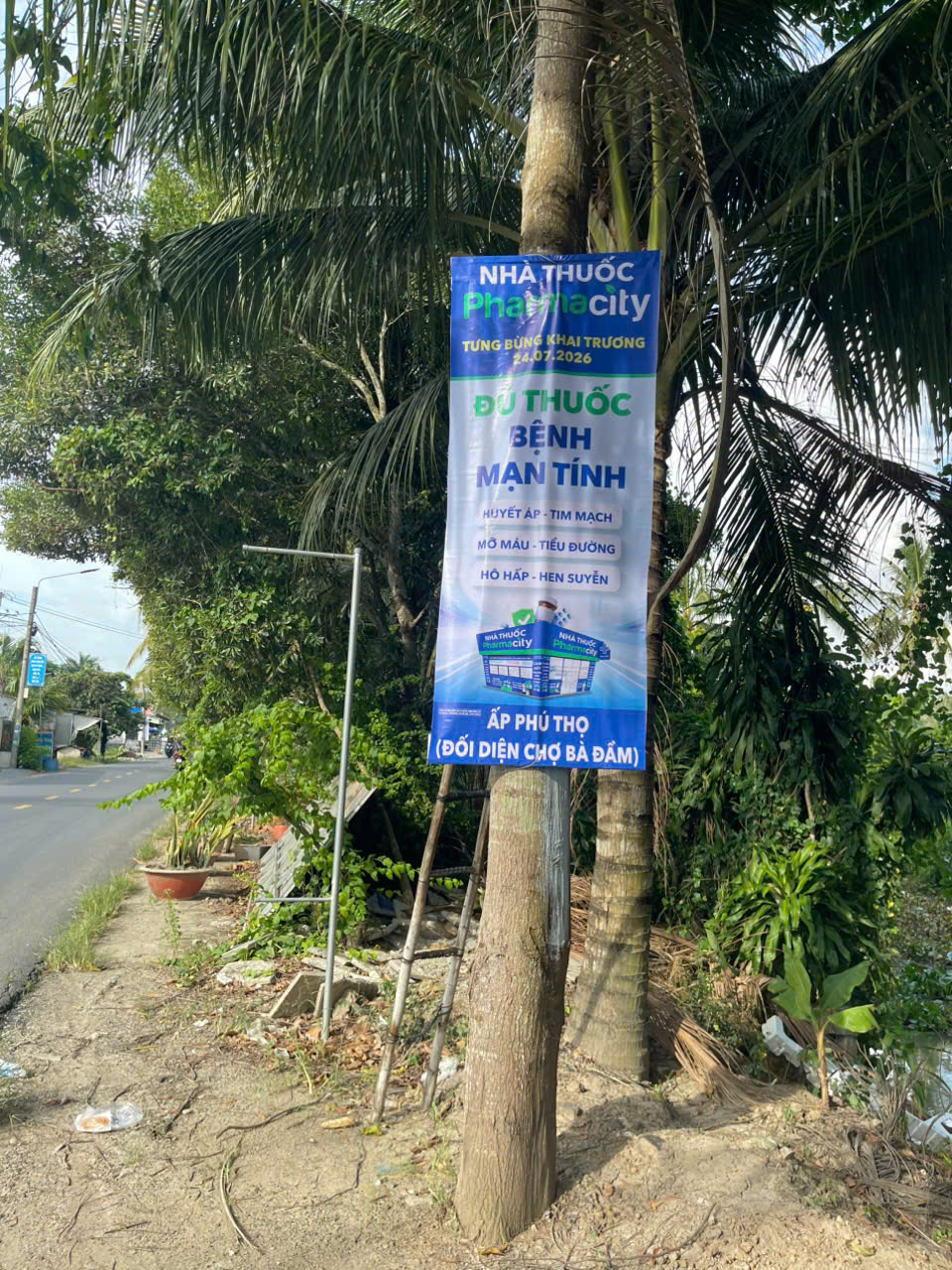 Treo cờ phướn quận 6