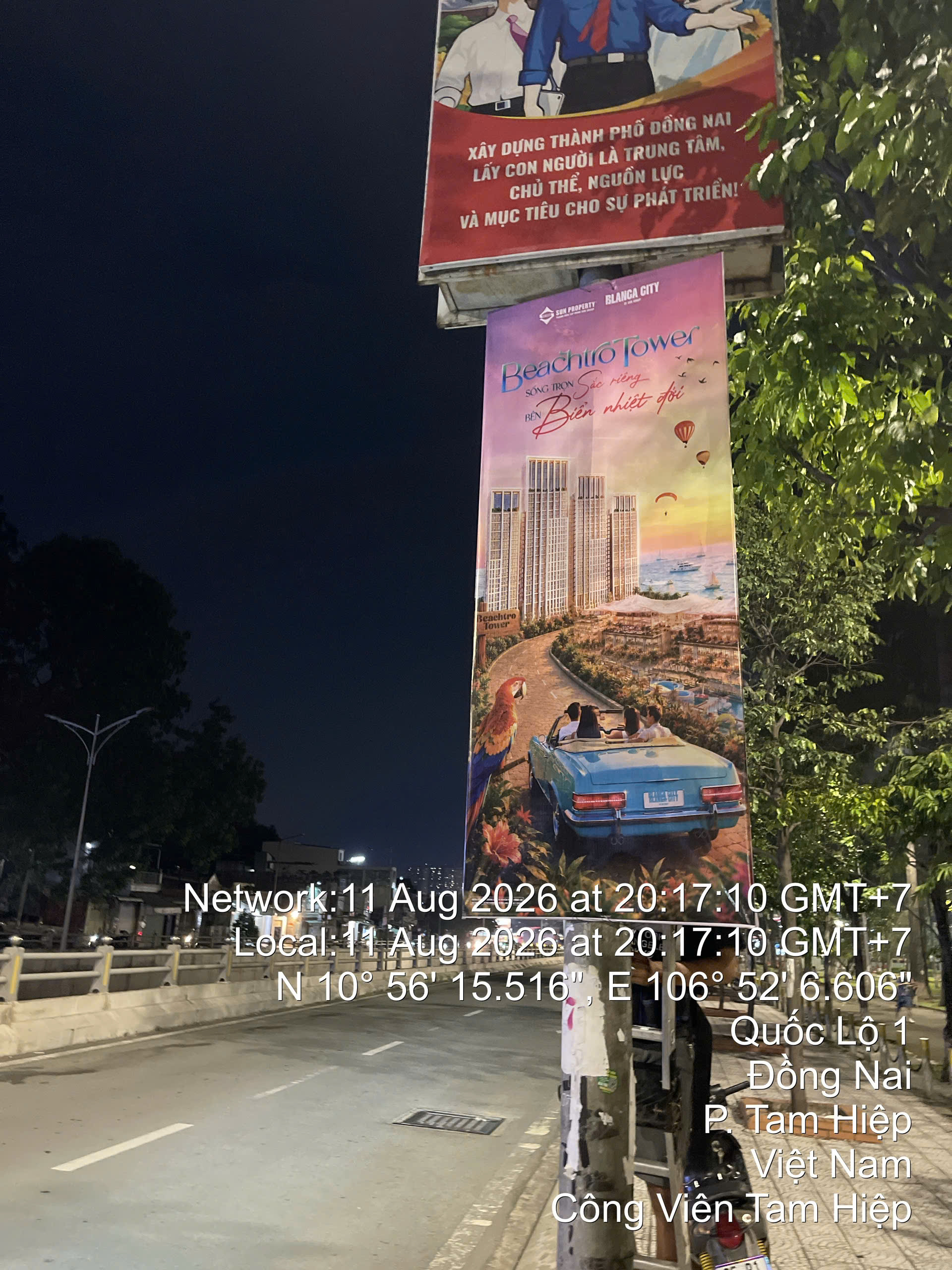 Treo cờ phướn bình chánh