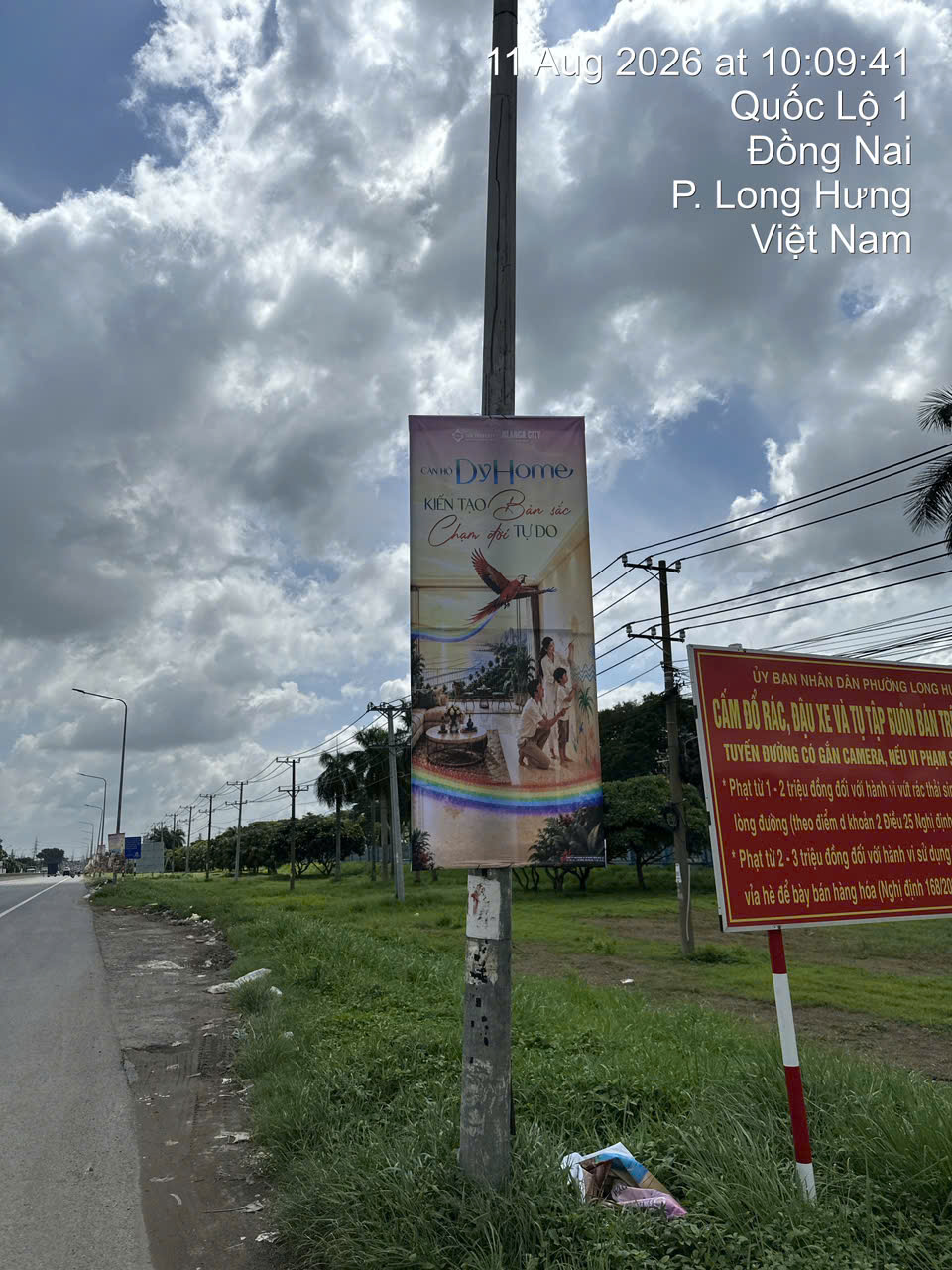 Treo cờ phướn bình chánh